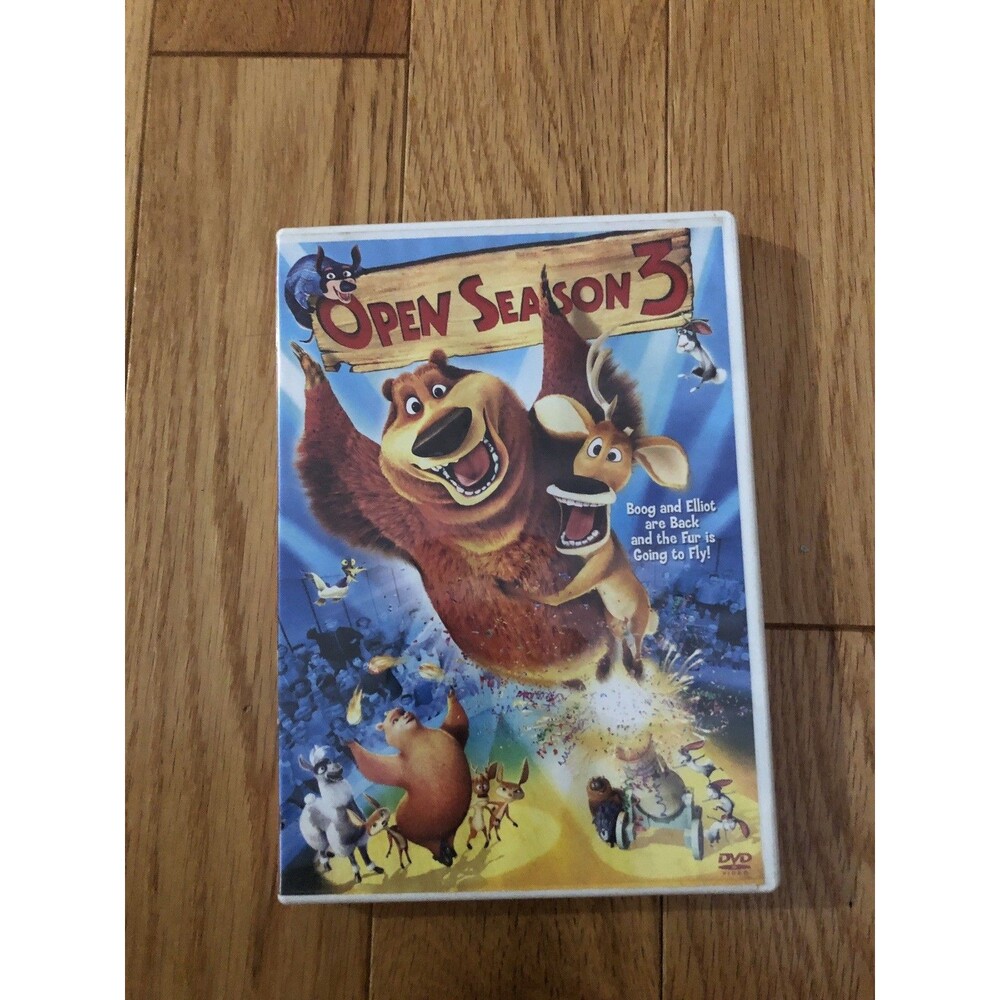 Open Season 3 Animated DVD PG Sony Pictures